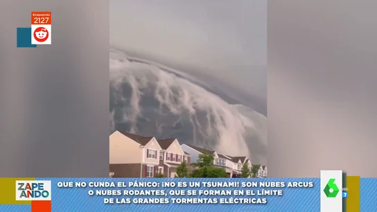 No, no es un tsunami: así son las nubes arcus, el impactante fenómeno de la naturaleza provocado por tormentas eléctricas No, no es un tsunami: así son las nubes arcus, el impactante fenómeno de la naturaleza provocado por tormentas eléctricas