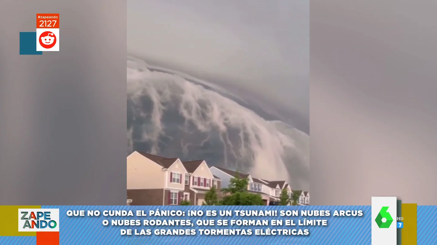 No, no es un tsunami: así son las nubes arcus, el impactante fenómeno de la naturaleza provocado por tormentas eléctricas No, no es un tsunami: así son las nubes arcus, el impactante fenómeno de la naturaleza provocado por tormentas eléctricas