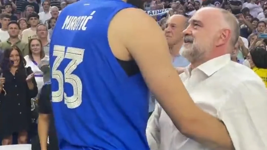 El encomiable gesto de Mirotic con Pablo Laso