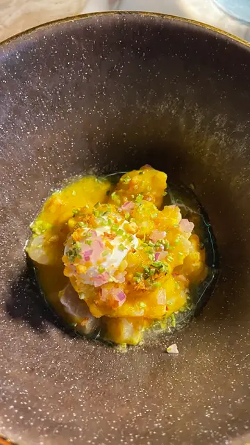 Ceviche del restaurante Quinto Elemento Ceviche del restaurante Quinto Elemento