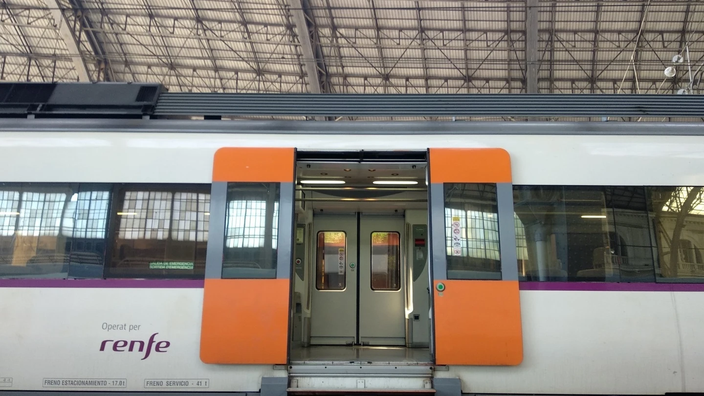 Imagen de archivo de un tren Imagen de archivo de un tren
