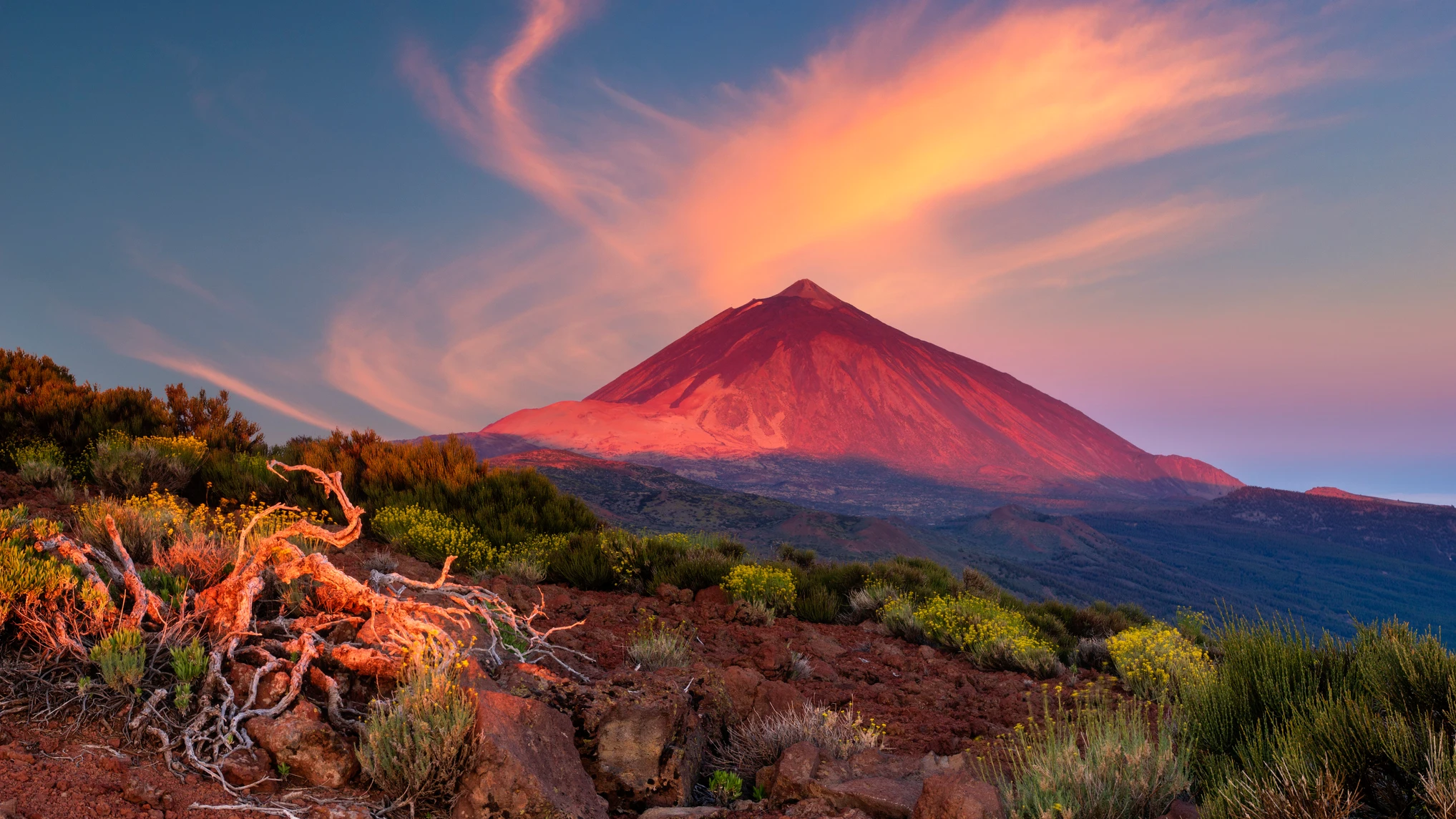 Amanecer en el Teide