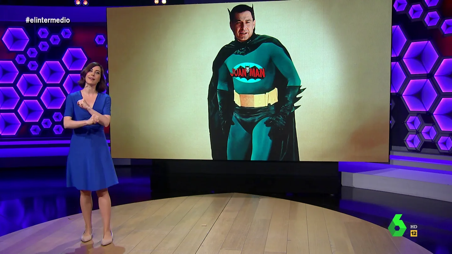Cristina Gallego desvela los talentos de "Juanman, el superhéroe de la normalidad": "Solo hace falta ser normal, no que tu gestión sea la mejor" Cristina Gallego desvela los talentos de "Juanman, el superhéroe de la normalidad": "Solo hace falta ser normal, no que tu gestión sea la mejor"