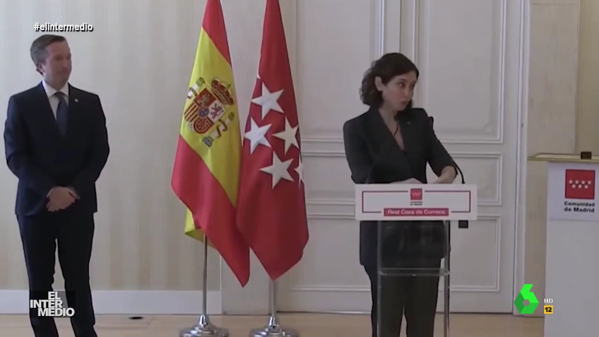 Ayuso no puede evitar la alegría que siente tras el batacazo del PSOE