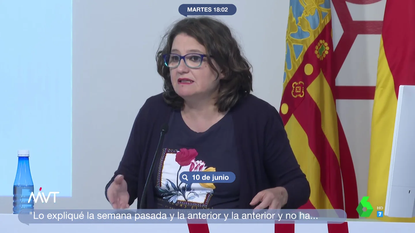 Estas son todas las veces que Mónica Oltra aseguró que no iba a dimitir Estas son todas las veces que Mónica Oltra aseguró que no iba a dimitir