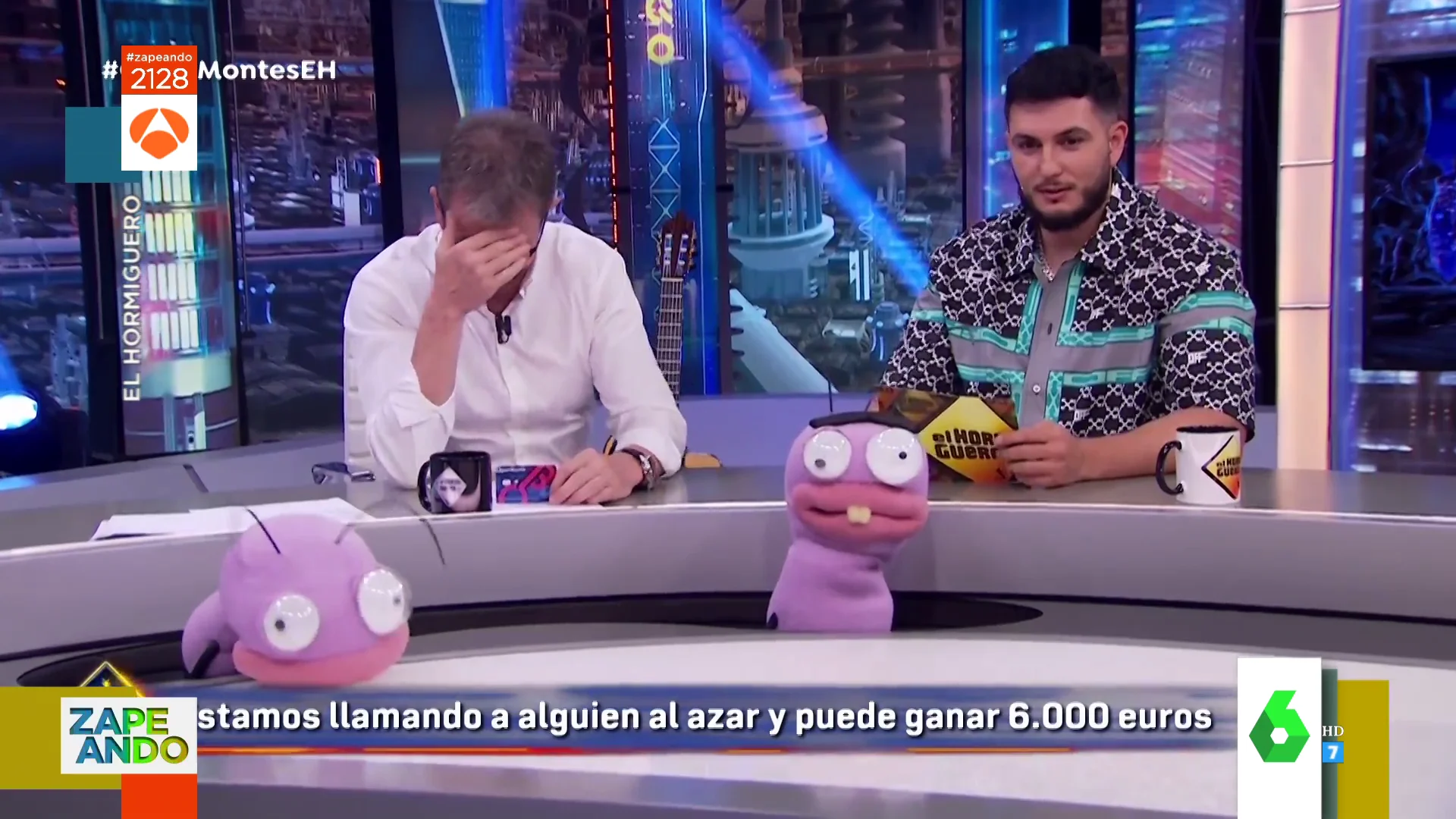 Omar Montes mete la pata con una mujer en El Hormiguero y ella le cuelga: así fue el mal rato del cantante