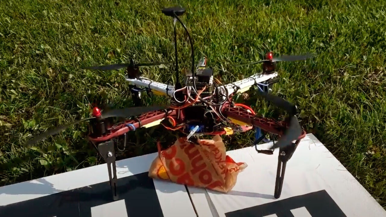 Drone sales con raspberry