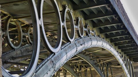 Detalle Puente de Triana, Sevilla