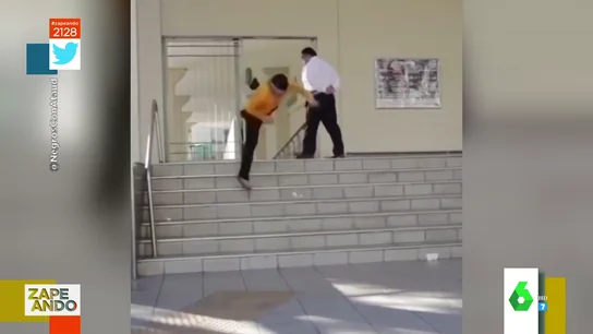 Valeria Ros, indignada con la caída de un skater por culpa de un guardia se seguridad: "Vamos a cambiar de tema, esto es horrible" Valeria Ros, indignada con la caída de un skater por culpa de un guardia se seguridad: "Vamos a cambiar de tema, esto es horrible"
