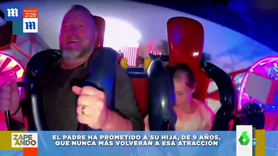 Una niña se desmaya en una atracción de feria Una niña se desmaya en una atracción de feria