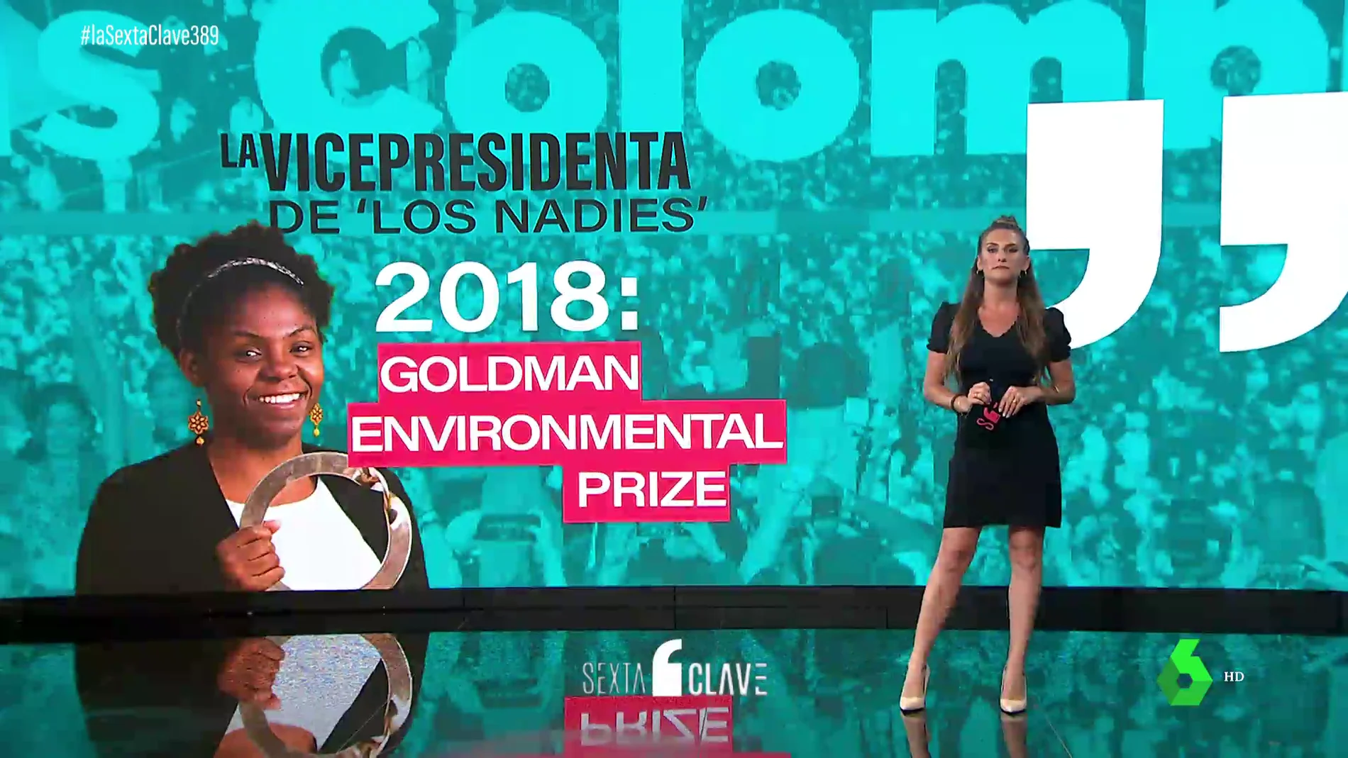 Feminista, defensora del medio ambiente y los derechos humanos: así es Francia Márquez, la primera vicepresidenta afrodescendiente de Colombia