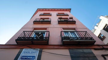 Un bloque de viviendas en Madrid