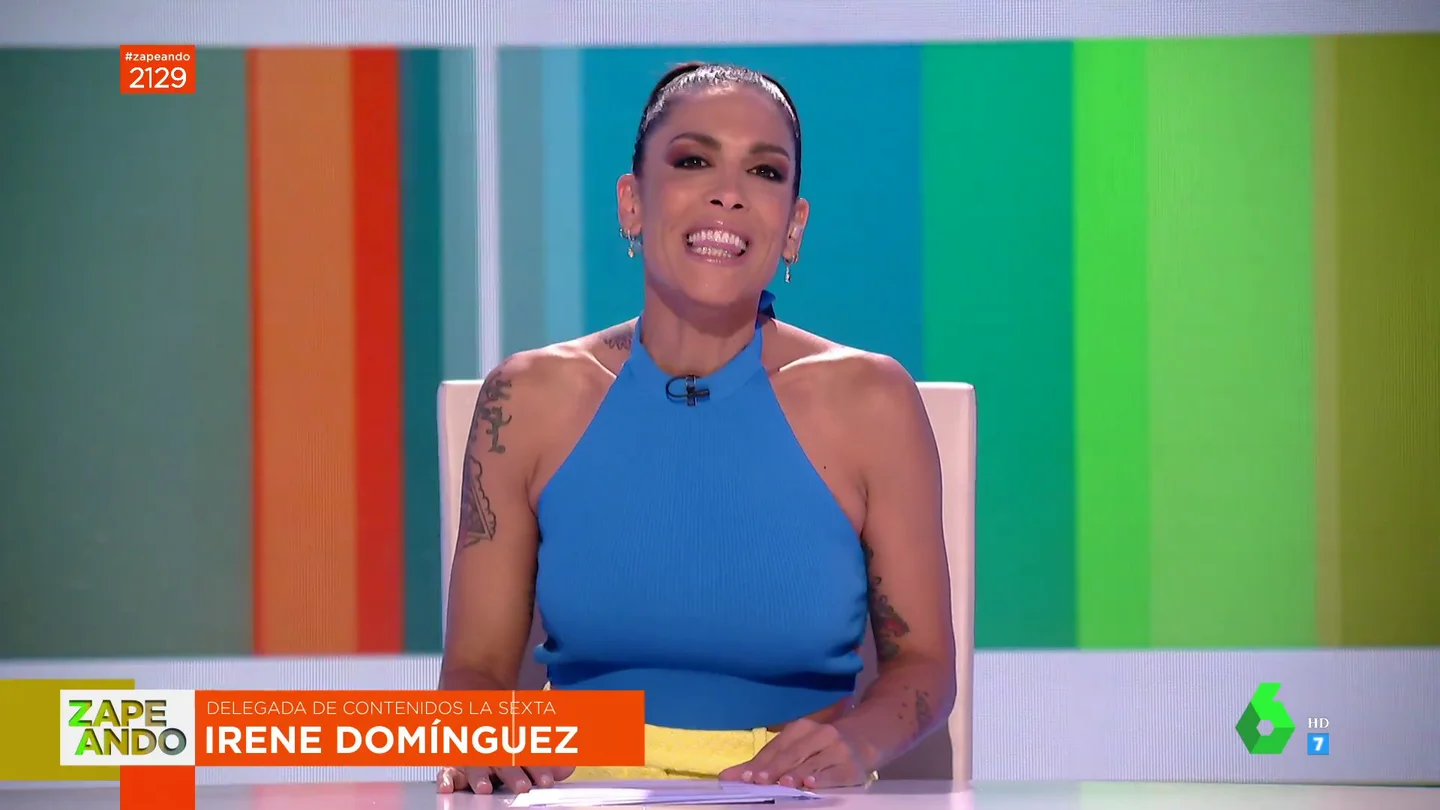 Lorena Castell sorprende al volver al plató de Zapeando como presentadora: "¡Chúpate esa!" Lorena Castell sorprende al volver al plató de Zapeando como presentadora: "¡Chúpate esa!"