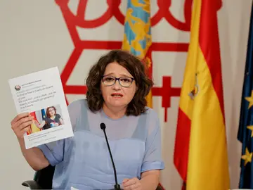 La exvicepresidenta y Portavoz del Gobierno valenciano, Mónica Oltra