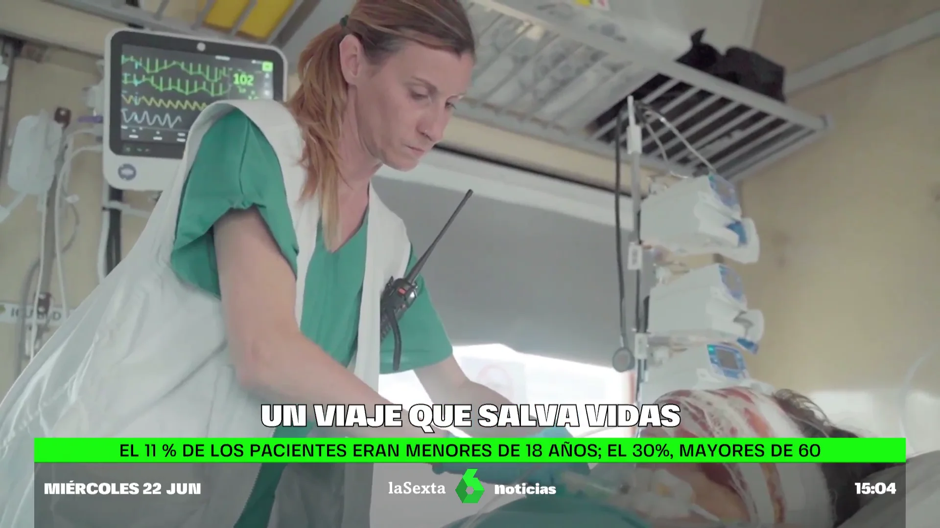 El día a día del tren salvavidas de Médicos Sin Fronteras en Ucrania: más del 40% de los heridos son ancianos y niños