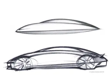Primer adelanto del IONIQ 6: deportivo y aerodinámico Primer adelanto del IONIQ 6: deportivo y aerodinámico