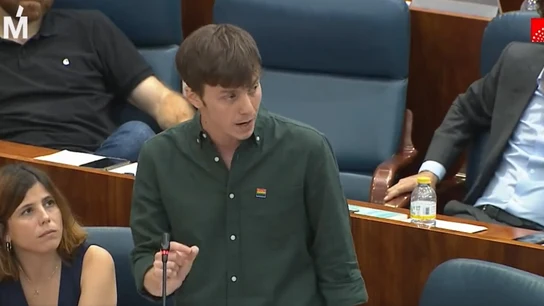 Eduardo Rubiño, diputado de Más Madrid en la Asamblea de Madrid. Eduardo Rubiño, diputado de Más Madrid en la Asamblea de Madrid.