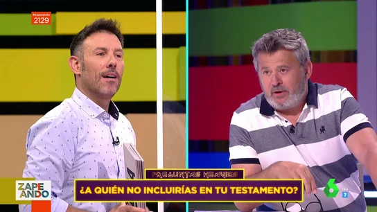 El 'dardo' de Miki Nadal a Iñaki Urrutia en Zapeando: "Muestra un poco de inteligencia y ponte tú el primero"  El 'dardo' de Miki Nadal a Iñaki Urrutia en Zapeando: "Muestra un poco de inteligencia y ponte tú el primero"