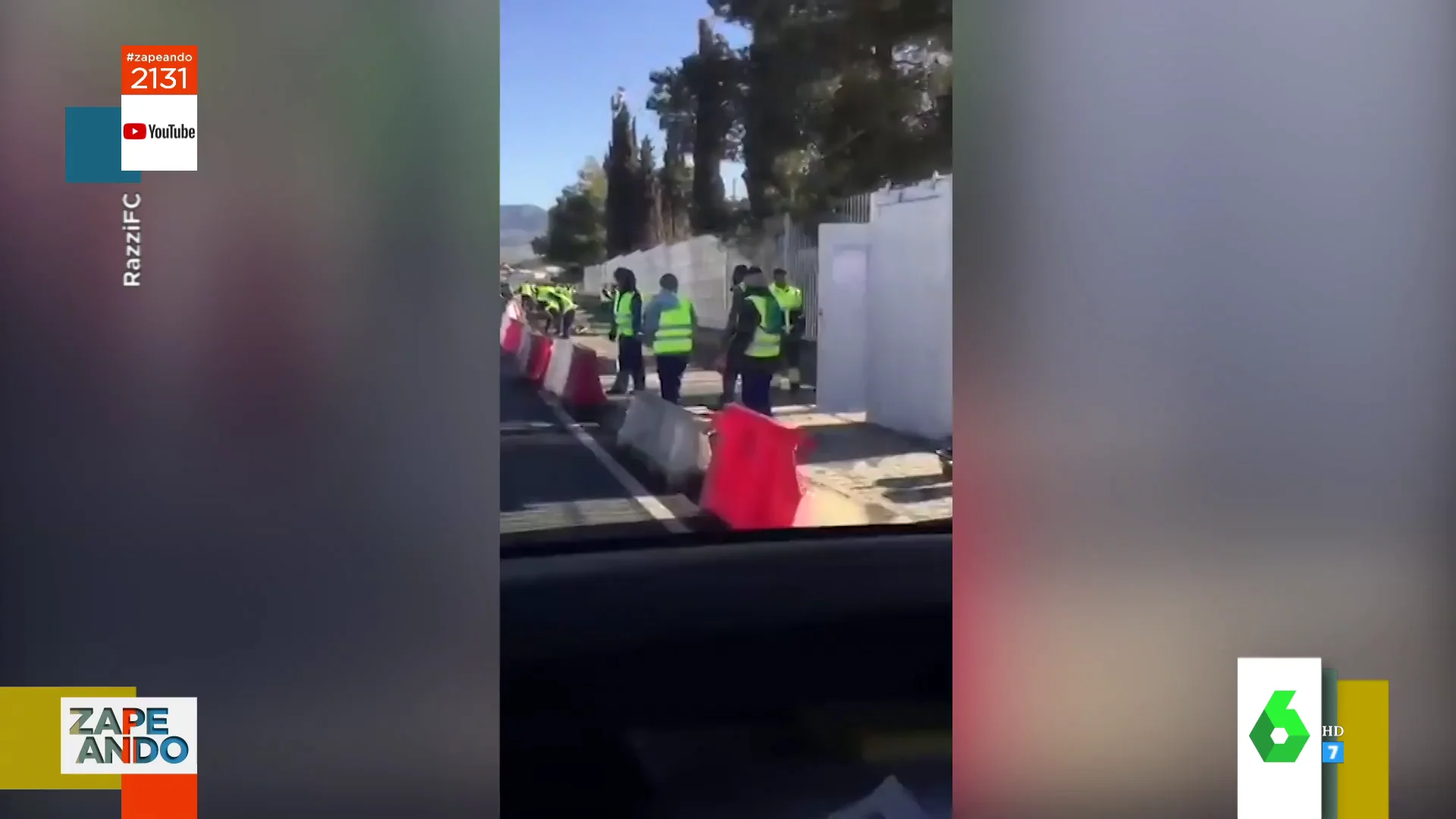 Vídeo viral de muchos obreros trabajando en una zanja