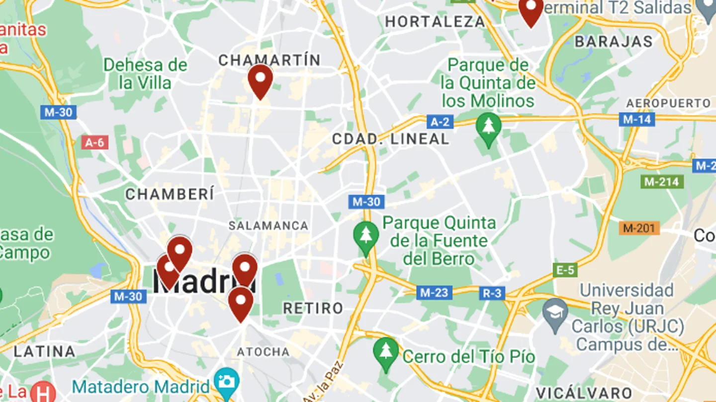 MAPA | Estas son las calles cortadas en Madrid por la cumbre de la OTAN MAPA | Estas son las calles cortadas en Madrid por la cumbre de la OTAN