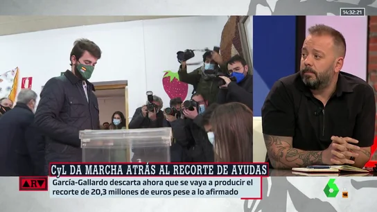 Antonio Maestre responde contundente a Vox tras su engaño en Castilla y León: "Es un discurso vacío" Antonio Maestre responde contundente a Vox tras su engaño en Castilla y León: "Es un discurso vacío"