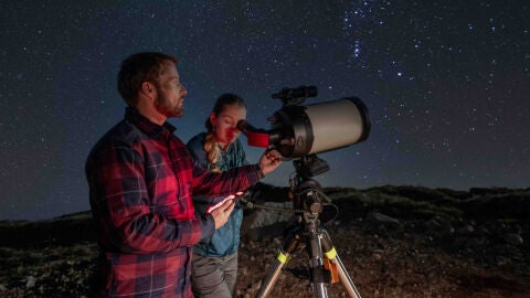 Telescopio para observar el firmamento