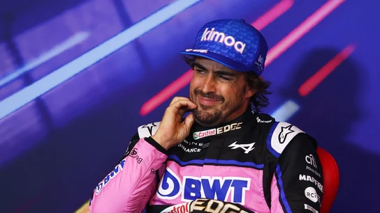 Fernando Alonso, ante los medios Fernando Alonso, ante los medios