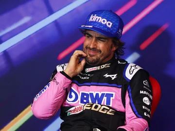 Fernando Alonso, ante los medios Fernando Alonso, ante los medios