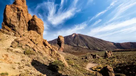 Vista del Teide desde Las Cañadas Vista del Teide desde Las Cañadas