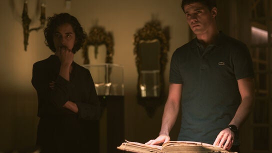 María Caballero (Diana) y Javier Morgade (Martín), en 'Alma'