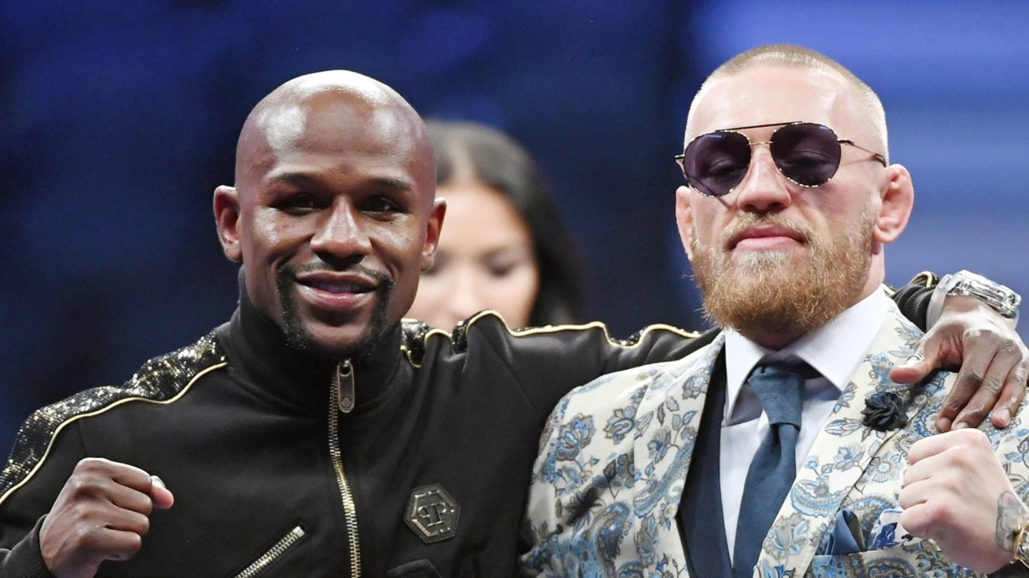 Floyd Mayweather y Conor McGregor Floyd Mayweather y Conor McGregor