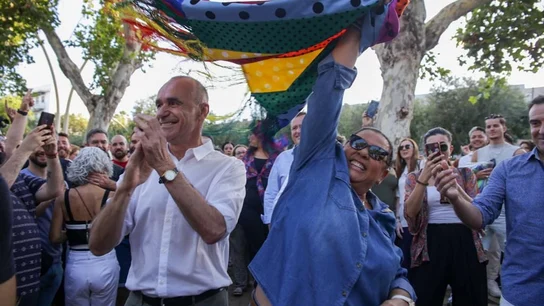 María del Monte, en el Orgullo LGTBI de Sevilla María del Monte, en el Orgullo LGTBI de Sevilla