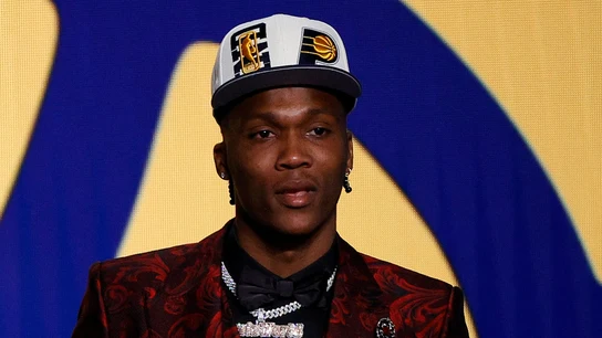 Bennedict Mathurin, de los Pacers Bennedict Mathurin, de los Pacers