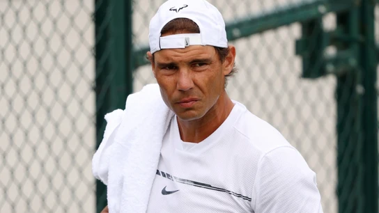 Rafa Nadal, preparando Wimbledon Rafa Nadal, preparando Wimbledon