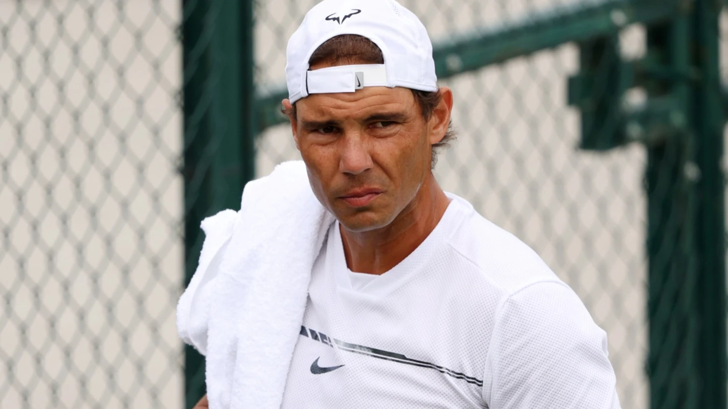 Rafa Nadal, preparando Wimbledon Rafa Nadal, preparando Wimbledon