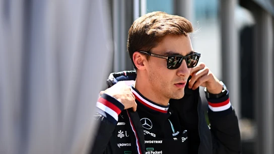 George Russell, piloto de Mercedes George Russell, piloto de Mercedes