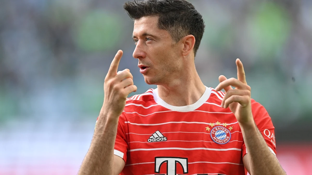 Robert Lewandowski, con el Bayern