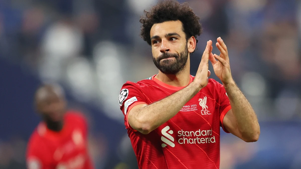 Mohamed Salah, con el Liverpool