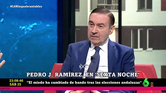 Pedro J. Ramírez en laSexta Noche Pedro J. Ramírez en laSexta Noche