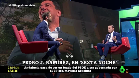 Pedro J. Ramírez en laSexta Noche Pedro J. Ramírez en laSexta Noche
