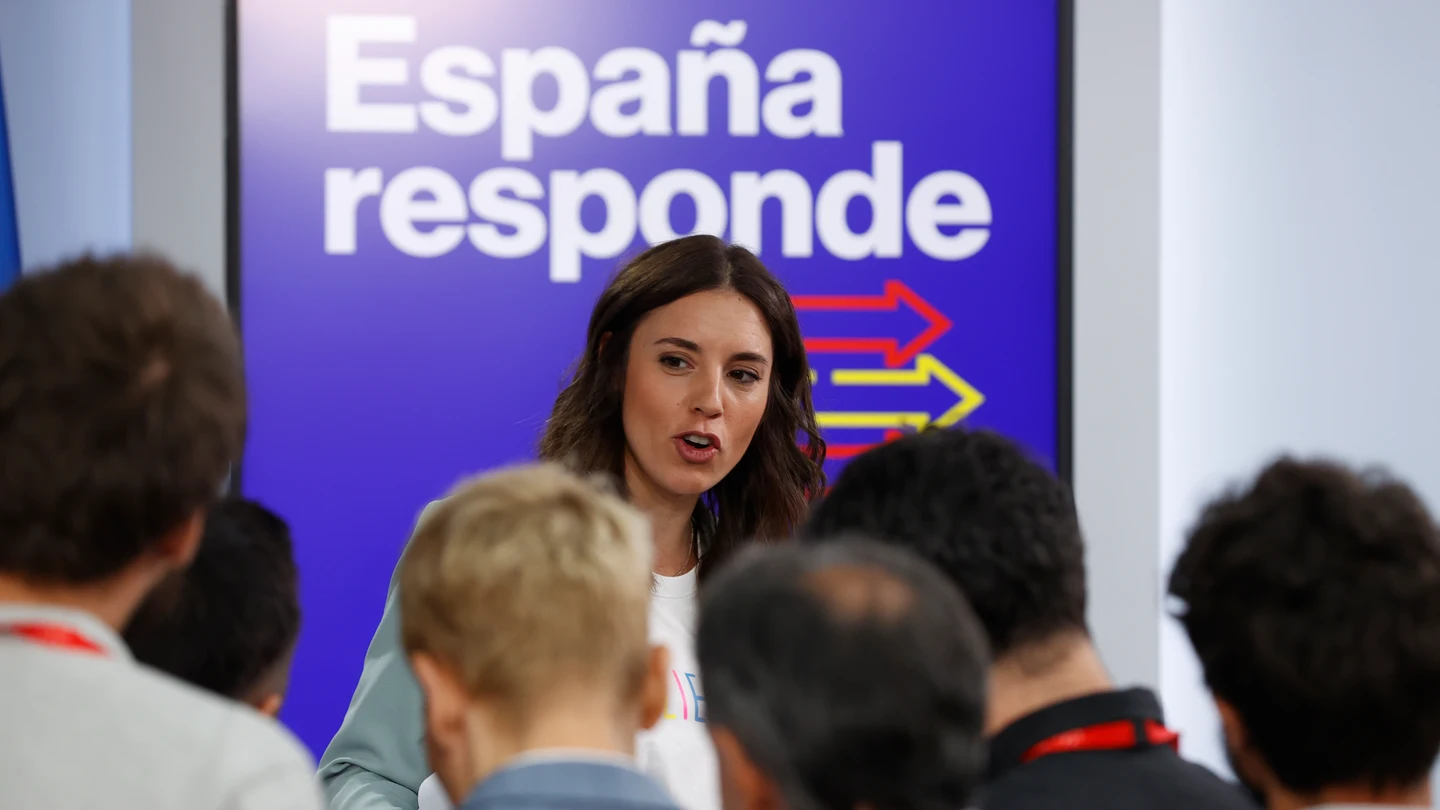 La ministra de Igualdad, Irene Montero La ministra de Igualdad, Irene Montero