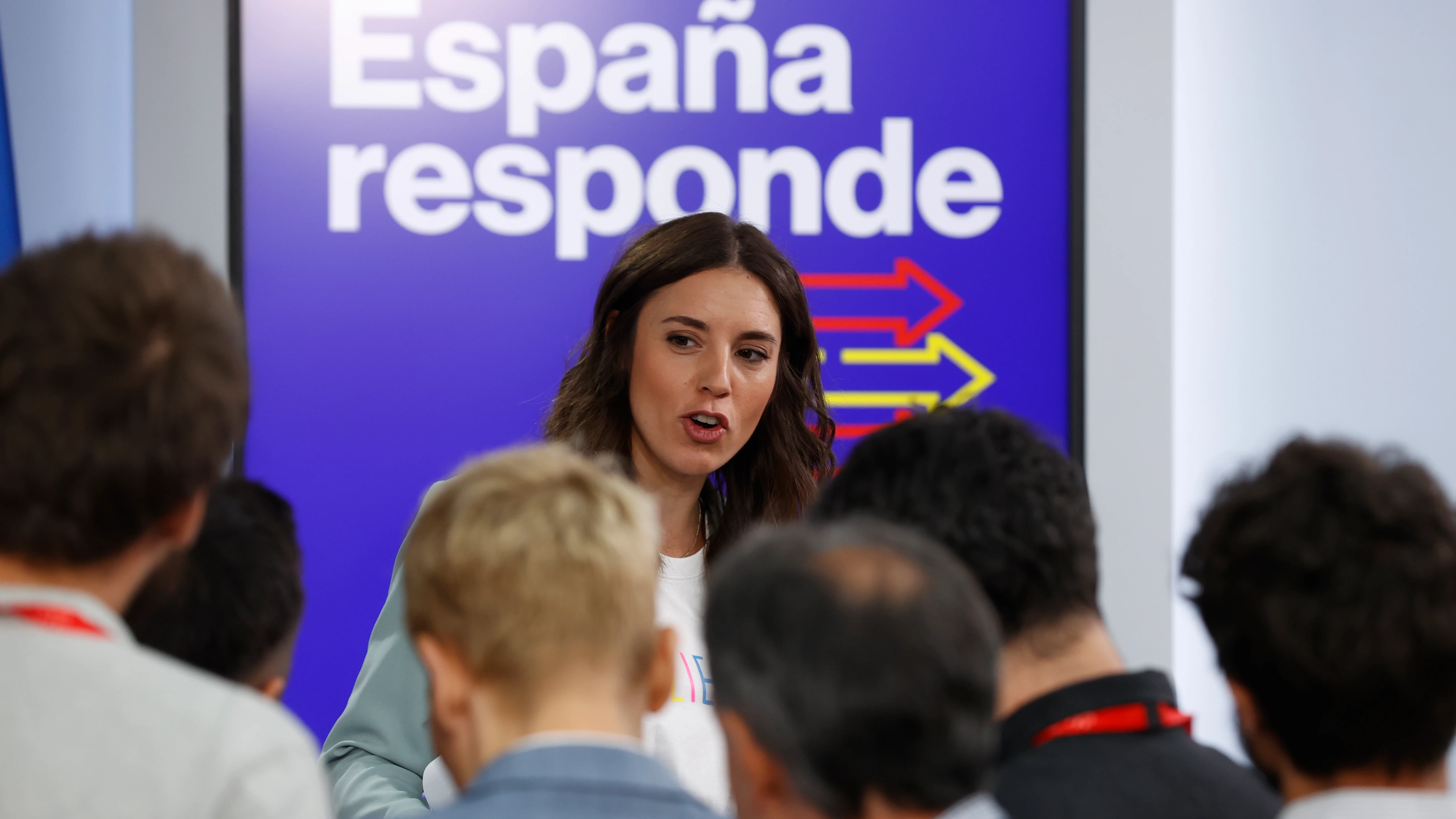 La ministra de Igualdad, Irene Montero