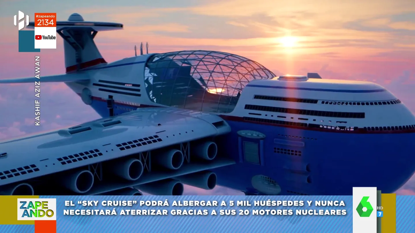 Sky cruise, así es el hotel de lujo que vuela Sky cruise, así es el hotel de lujo que vuela