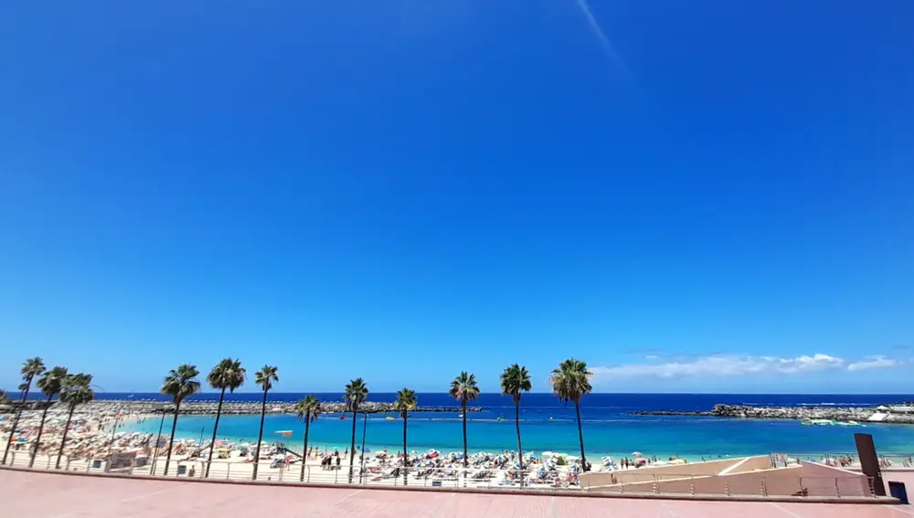 Playa de Amadores en Gran Canaria