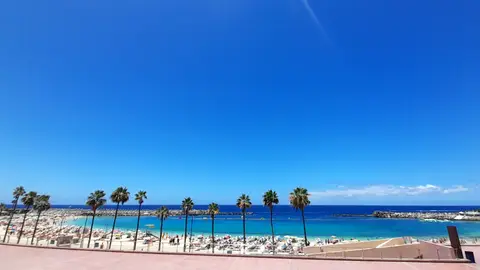 Playa de Amadores en Gran Canaria Playa de Amadores en Gran Canaria