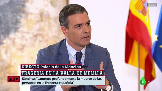El presidente del Gobierno, Pedro Sánchez, en Al Rojo Vivo con Antonio García Ferreras El presidente del Gobierno, Pedro Sánchez, en Al Rojo Vivo con Antonio García Ferreras