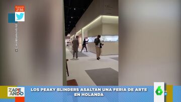Los Peaky Blinders atracan una galería de arte de Maastricht