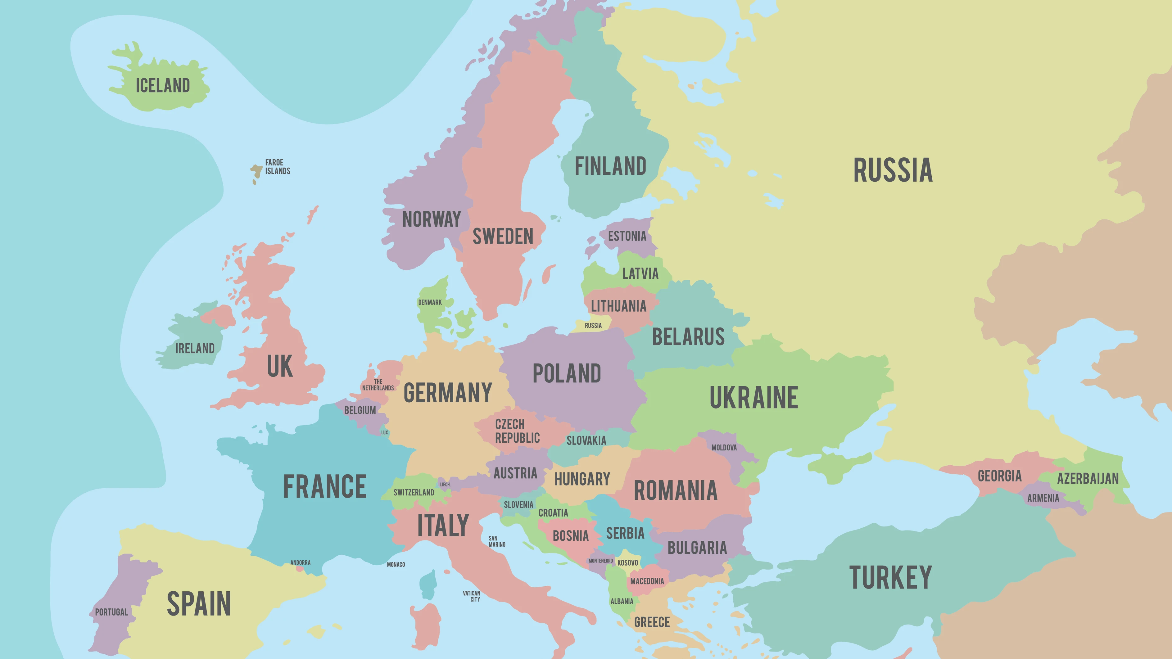 Mapa de Europa Mapa de Europa