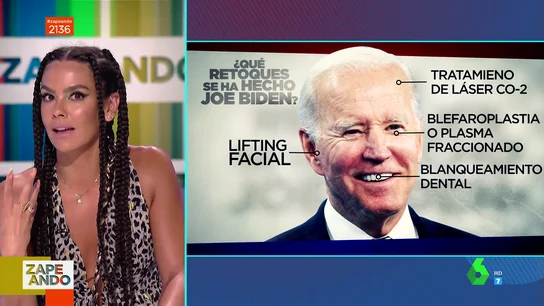 ¿Qué retoques se ha hecho Biden en la cara? Cristina Pedroche compara el antes y el después y explica qué dicen los expertos ¿Qué retoques se ha hecho Biden en la cara? Cristina Pedroche compara el antes y el después y explica qué dicen los expertos