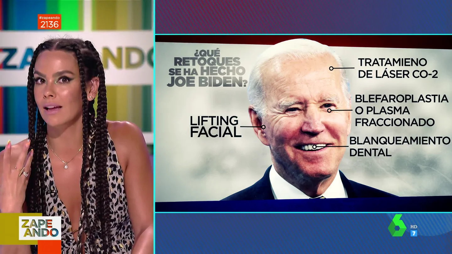 ¿Qué retoques se ha hecho Biden en la cara? Cristina Pedroche compara el antes y el después y explica qué dicen los expertos ¿Qué retoques se ha hecho Biden en la cara? Cristina Pedroche compara el antes y el después y explica qué dicen los expertos